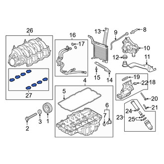 Ford OE - Supercharger Gasket