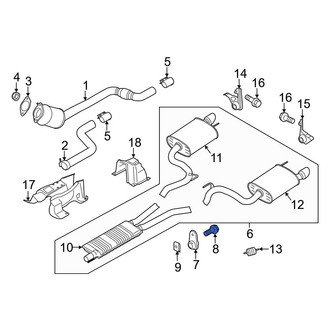 Ford OE - Exhaust System Hanger Bolt