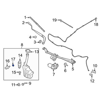 Ford OE - Washer Fluid Level Sensor Seal