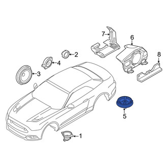 Ford OE - Rear Speaker