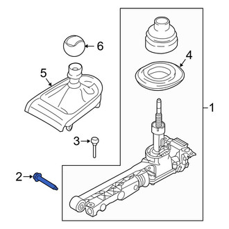 Ford OE - Automatic Transmission Shift Lever Bolt