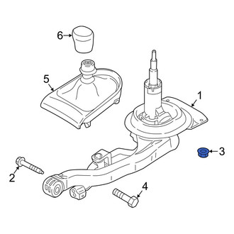 Ford OE - Manual Transmission Shift Lever Nut