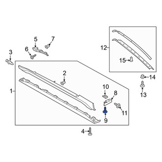 Ford OE - Rear Bumper Cover Screw