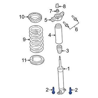 Ford OE - Bumper Impact Bar Bolt