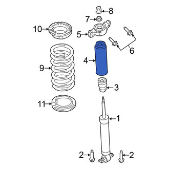 Ford OE - Rear Suspension Shock Absorber Bellows