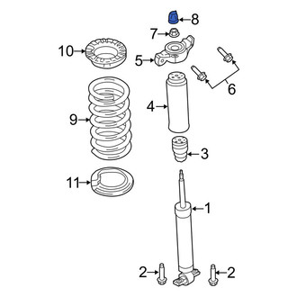Ford OE - Suspension Shock Absorber Mount Cap