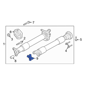 Ford OE - Rear Universal Joint