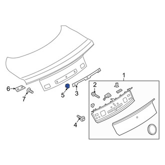 Ford OE - Instrument Panel Nut