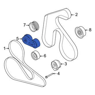 Ford OE - Accessory Drive Belt Tensioner Assembly