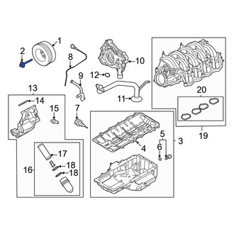 Ford OE - Engine Crankshaft Pulley Bolt