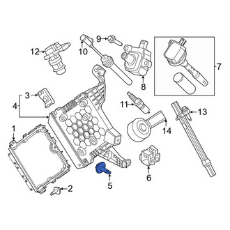 Ford OE - HVAC Unit Case Bolt