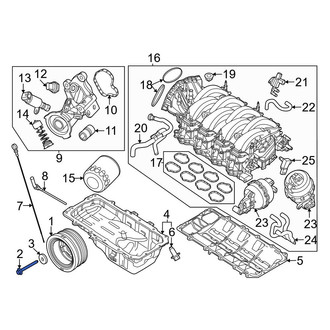 Ford OE - Engine Crankshaft Pulley Bolt
