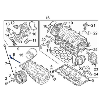 Ford OE - Engine Oil Dipstick Tube