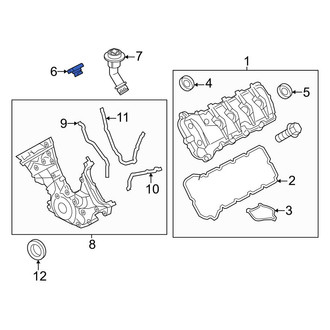 Ford OE - Engine Oil Filler Cap
