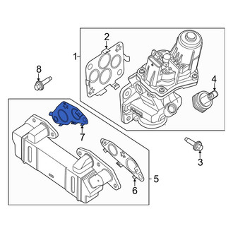 Ford OE - Exhaust Gas Recirculation (EGR) Cooler Gasket