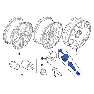 Ford OE - Tire Pressure Monitoring System (TPMS) Sensor