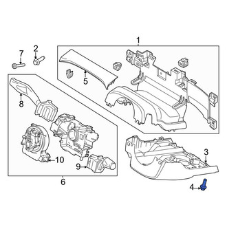 Ford OE - Steering Column Cover Screw