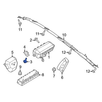 Ford OE - Instrument Panel Air Bag Screw