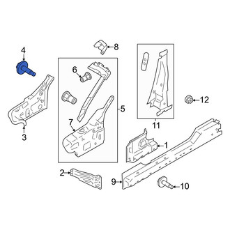 Ford OE - Roof Side Rail Bolt