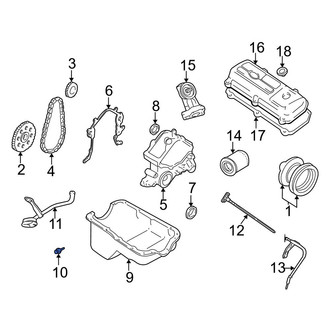 Ford OE - Engine Oil Drain Plug