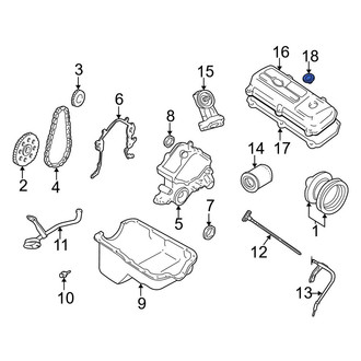 Ford OE - Engine Oil Filler Cap