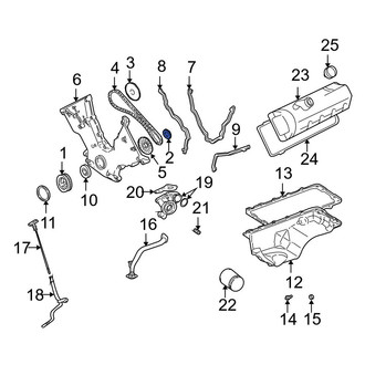 Ford OE - Engine Timing Crankshaft Sprocket