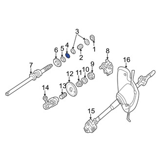 Ford OE - Steering Column Bearing Retaining Ring