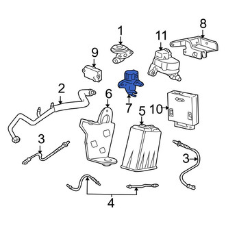 Ford OE - Exhaust Gas Recirculation (EGR) Valve Control Solenoid