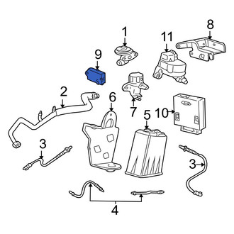 Ford OE - Exhaust Gas Recirculation (EGR) Pressure Sensor