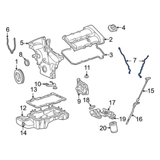 Ford OE - Right Engine Timing Cover Gasket