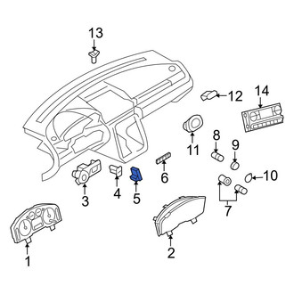 Ford OE - A/C Evaporator Temperature Sensor