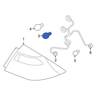 Ford OE - Front Turn Signal Light Bulb