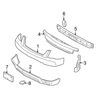 Ford OE - Front Bumper - Bumper & Components