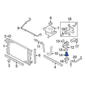 Ford OE - Engine Coolant Thermostat