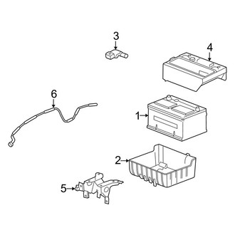 Ford OE - Electrical - Battery