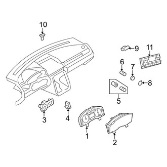 Ford OE - Instrument Panel - Cluster & Switches