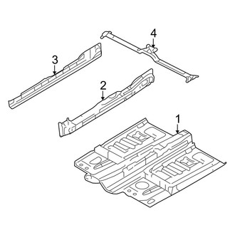 Ford OE - Pillars, Rocker & Floor - Floor