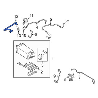 Ford OE - PCV Valve Hose