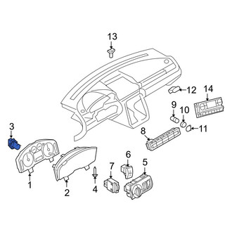 Ford OE - Instrument Panel Light Bulb
