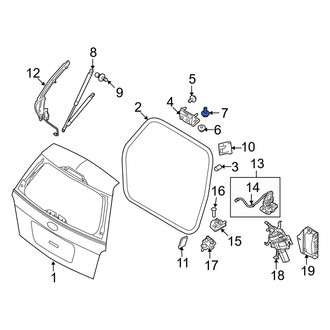 Ford OE - Deck Lid Hinge Bolt