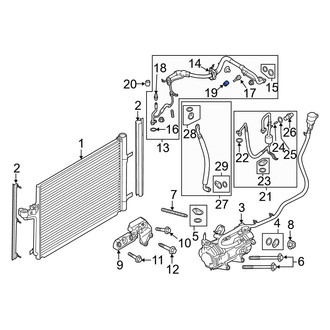 Ford OE - A/C Service Valve Cap