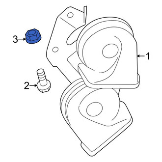 Ford OE - Radiator Support Panel Nut