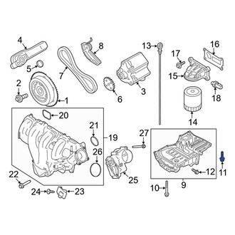 Ford OE - Alternator Bracket Bolt