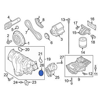 Ford OE - Fuel Injection Throttle Body Mounting Gasket
