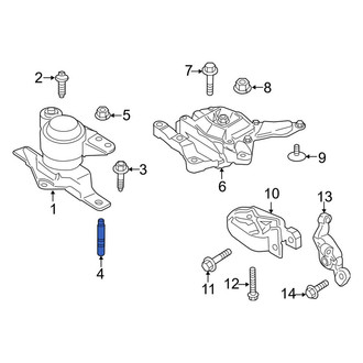 Ford OE - Engine Mount Stud