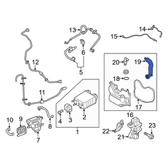 Ford OE - PCV Valve Hose