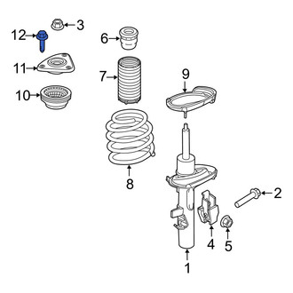 Ford OE - Suspension Strut Mount Bolt