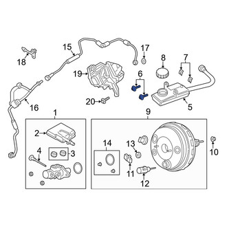 Ford OE - Bumper Extension Screw