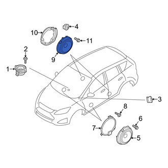 Ford OE - Center Rear Speaker