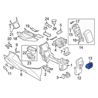 Ford OE - Center Console Air Vent